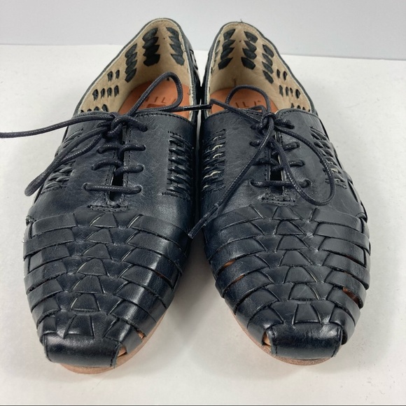 Will Leather Goods Black Woven Women's Shoes - Picture 3 of 10